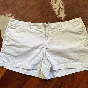 White Ralph Lauren cargo Shorts
